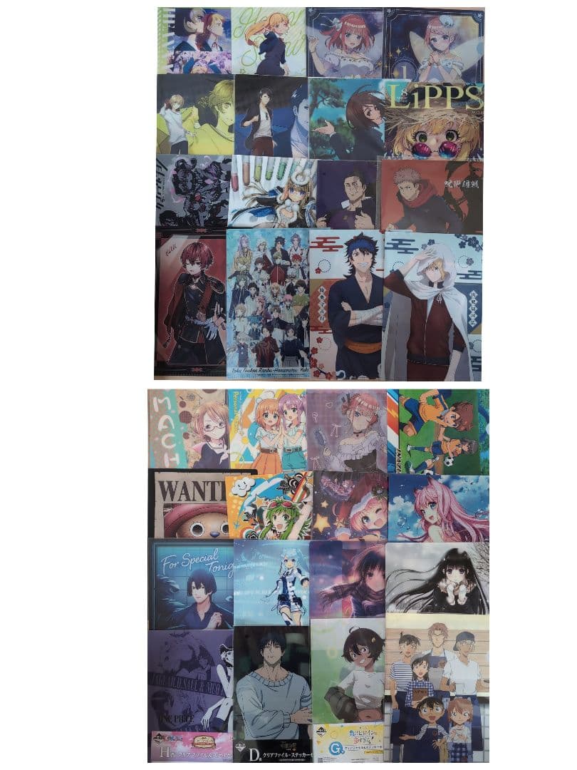 アニメ　漫画　キャラクター　A4 クリアファイル　大量　まとめ売り　360点