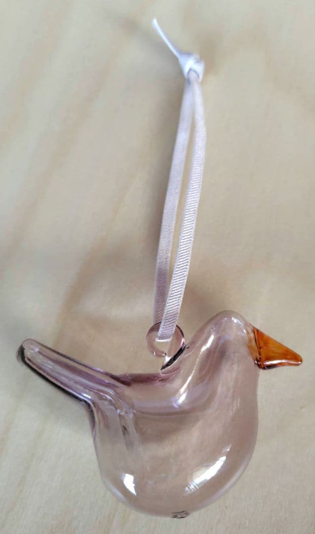 イッタラ  ミニ ガラス バード 3個セット （ミックスカラー）