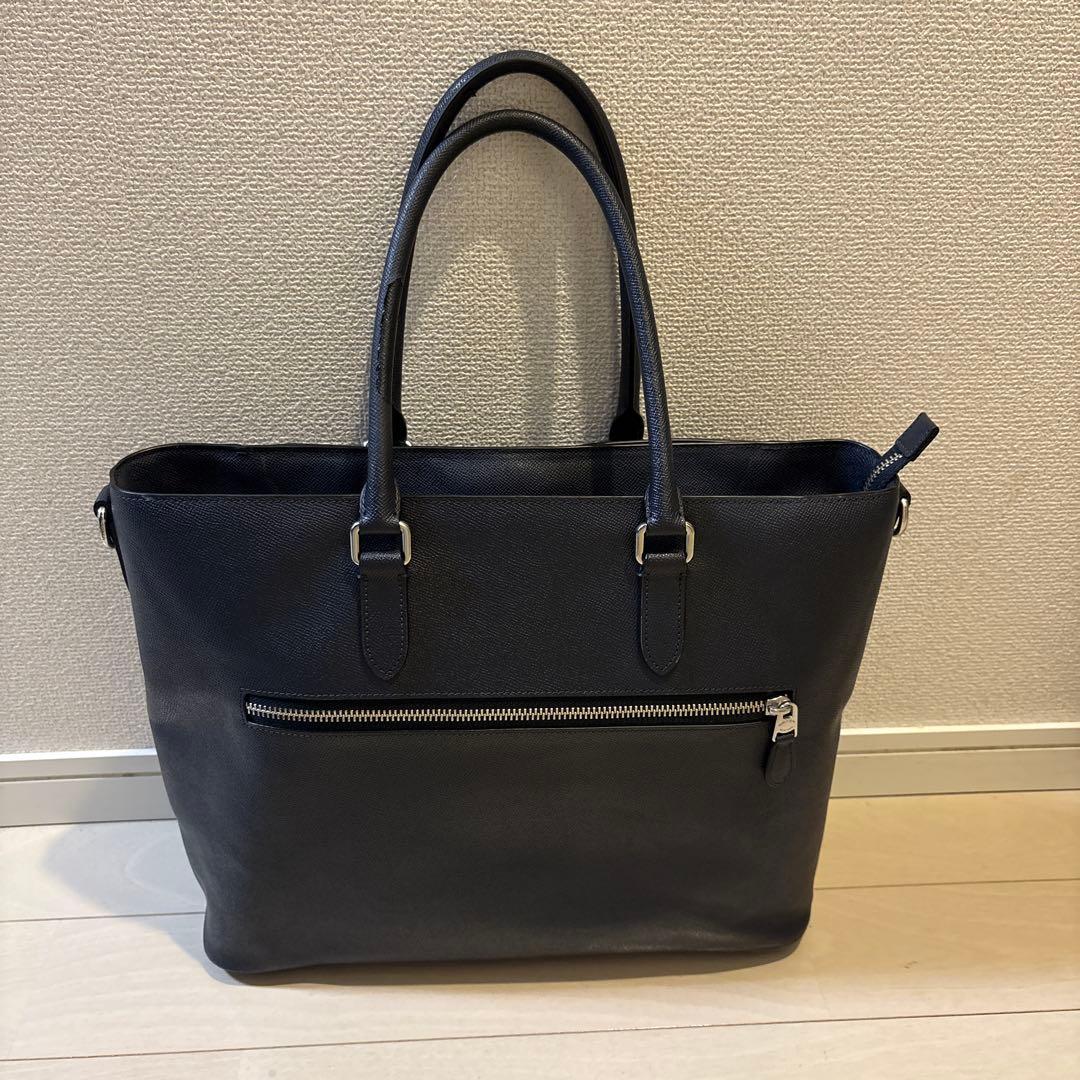 COACH ベケット ビジネス トート（ミッドナイト）