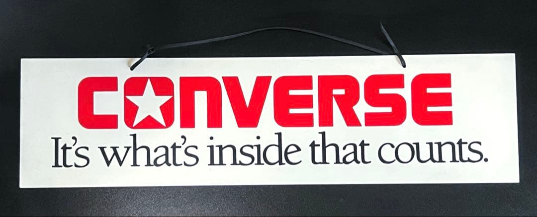 converse 超希少非売品　ディスプレイボード　コレクターアイテム