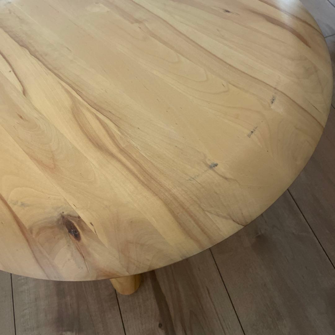 ヴィンテージ Ikea Karljohan　パイン無垢材 サイドテーブル