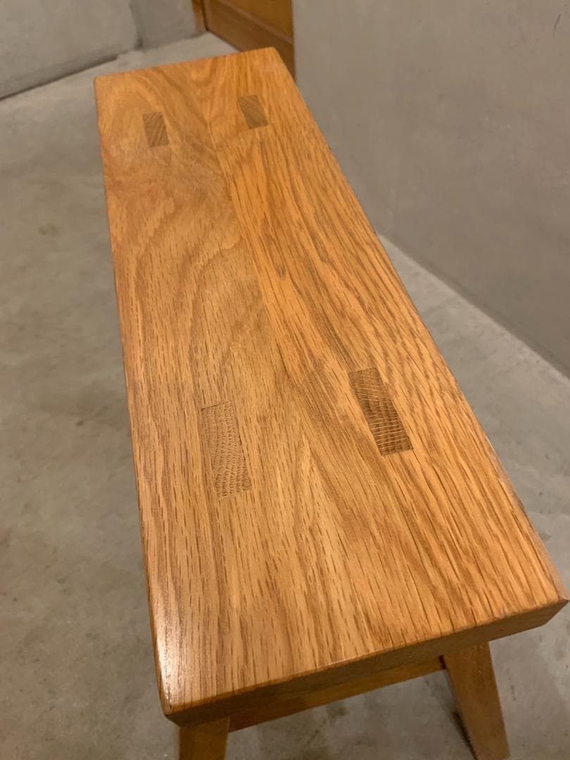 ⑥　無印良品　ベンチ小　廃盤品