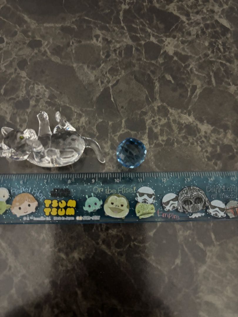 スワロフスキー　ボールで遊ぶ仔猫セット