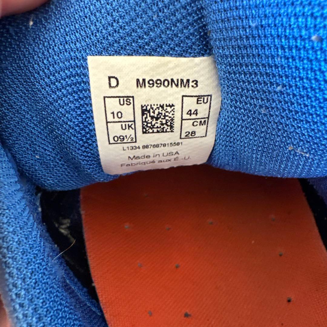 ニューバランス M990NM3 NYマラソン限定