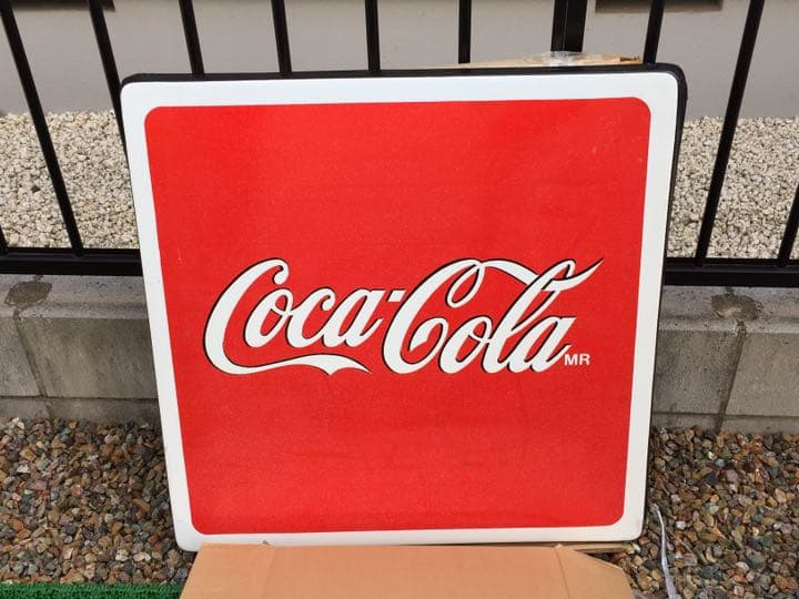 コカコーラ サインプレート 看板