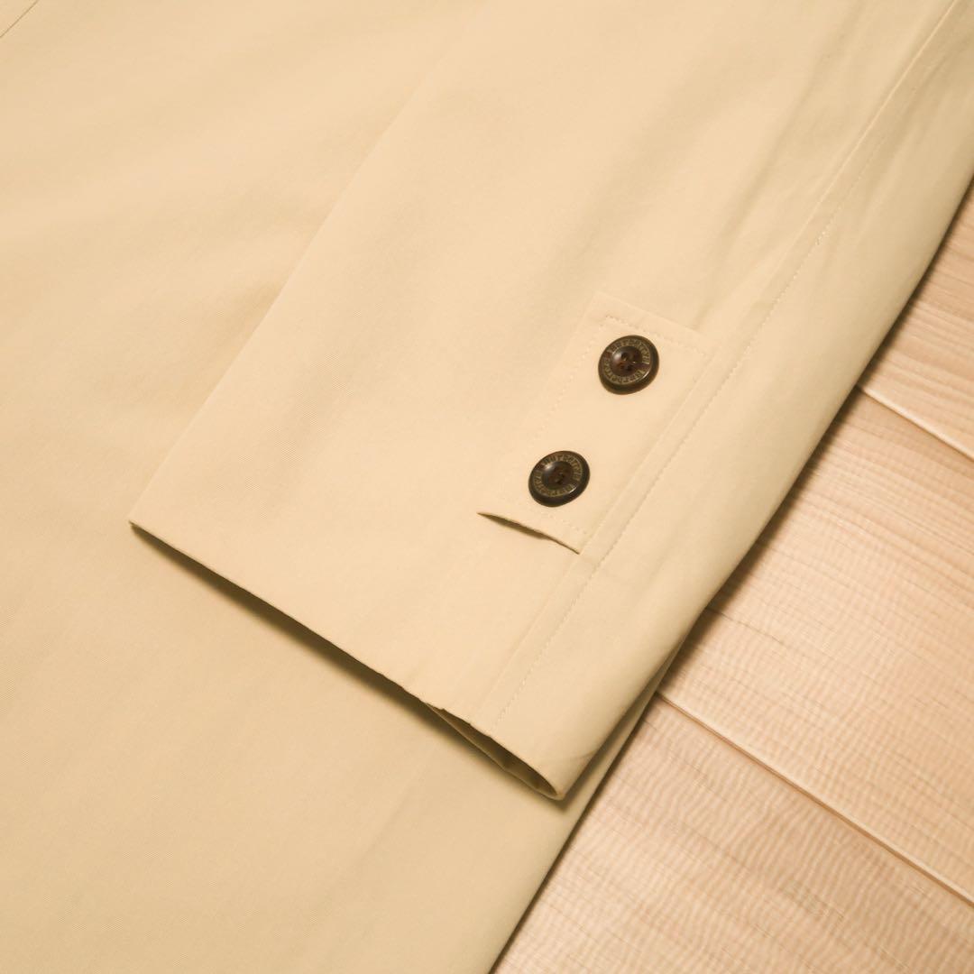 美品 ビンテージ BURBERRY ステンカラーコート 襟チェック バーバリー