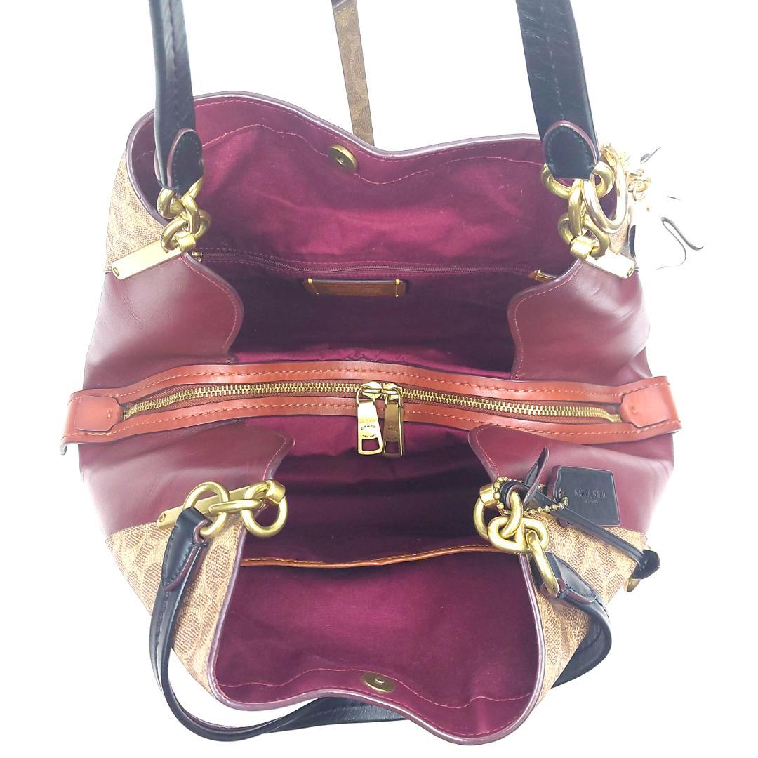 COACH コーチ トートバッグ ダルトン 31 ショルダーバッグ シグネチャー