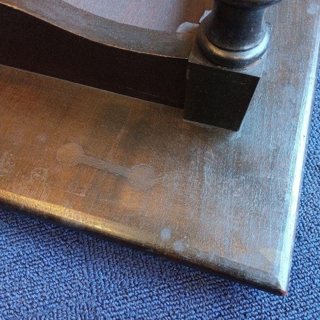 木製テーブル 約63cm x 41cm　ヴィンテージ　昭和レトロ