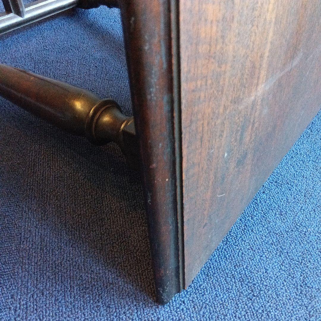 木製テーブル 約63cm x 41cm　ヴィンテージ　昭和レトロ