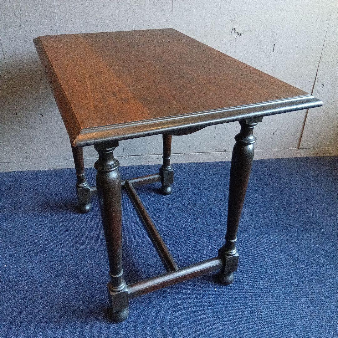 木製テーブル 約63cm x 41cm　ヴィンテージ　昭和レトロ