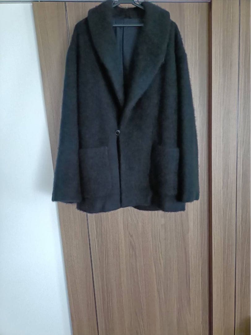 comoli コモリ　カシミヤショールカラーコート