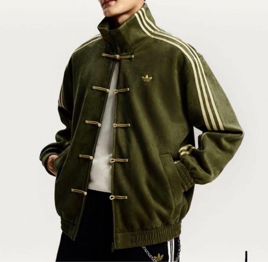 adidasアディダス 中国限定 蛇年トラックジャケット 緑Mサイズ”