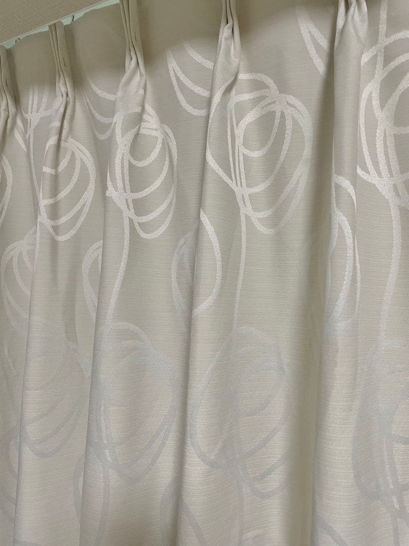 ニトリ オーダーカーテン ベージュ ドレープカーテンのみ