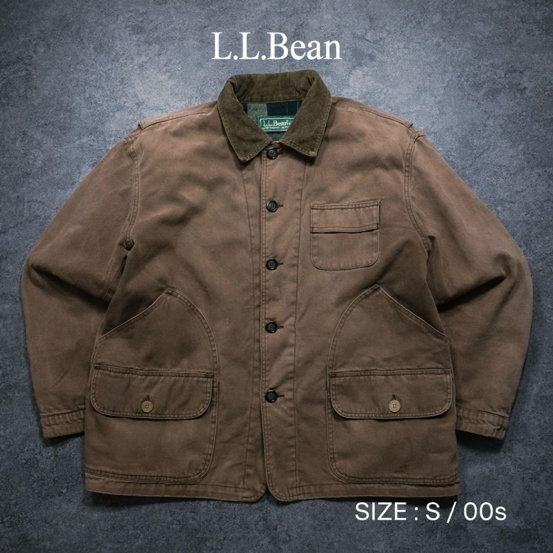 00s 【L.L.Bean】エルエルビーン フランス製 ダック ワークジャケット