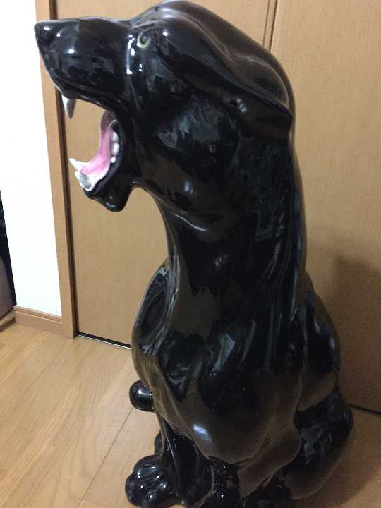 黒豹置物