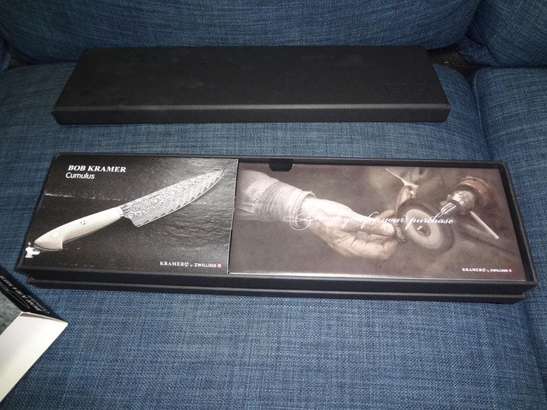 希少終売　　ボブクレーマー　三徳包丁　２０ｃｍ　キュミュラス USED