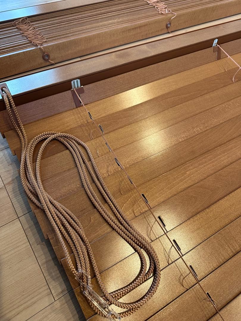 最終値下げ！美品木製ブラインド タチカワブラインド