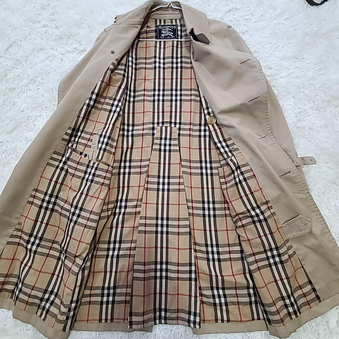 バーバリー トレンチコート ダブルノバチェック ヴィンテージ