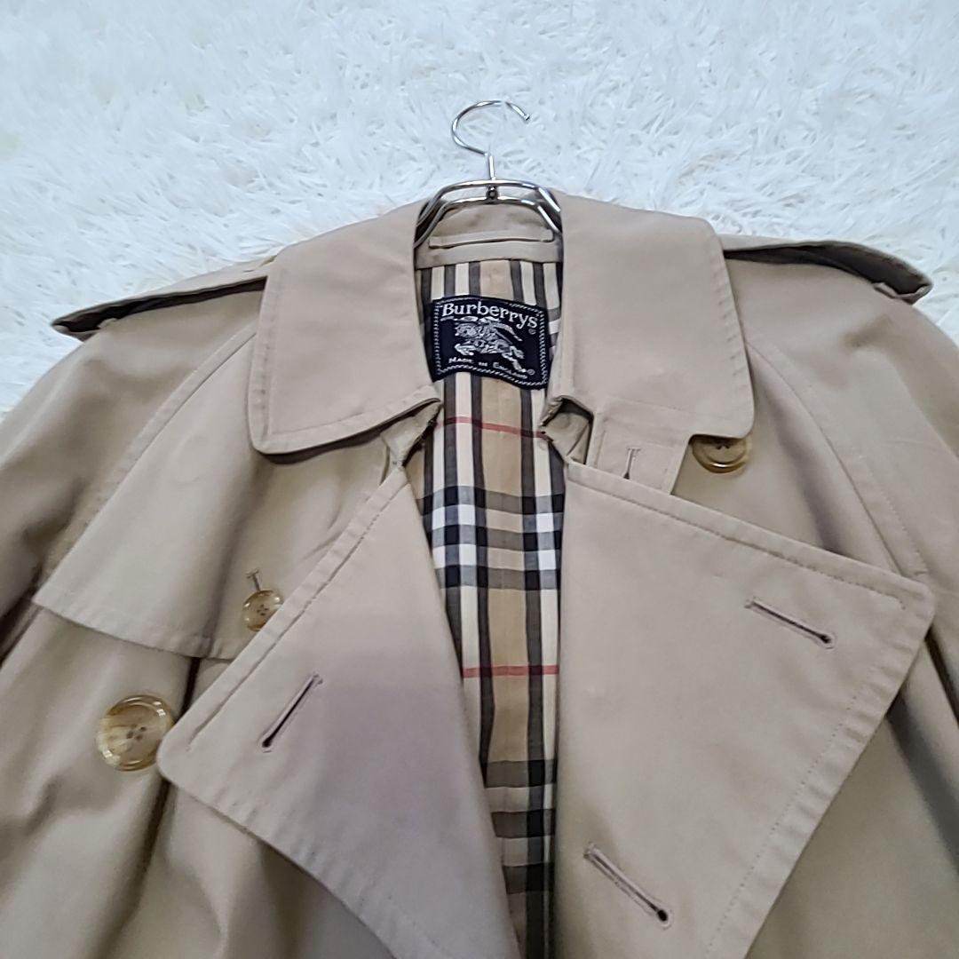 バーバリー トレンチコート ダブルノバチェック ヴィンテージ