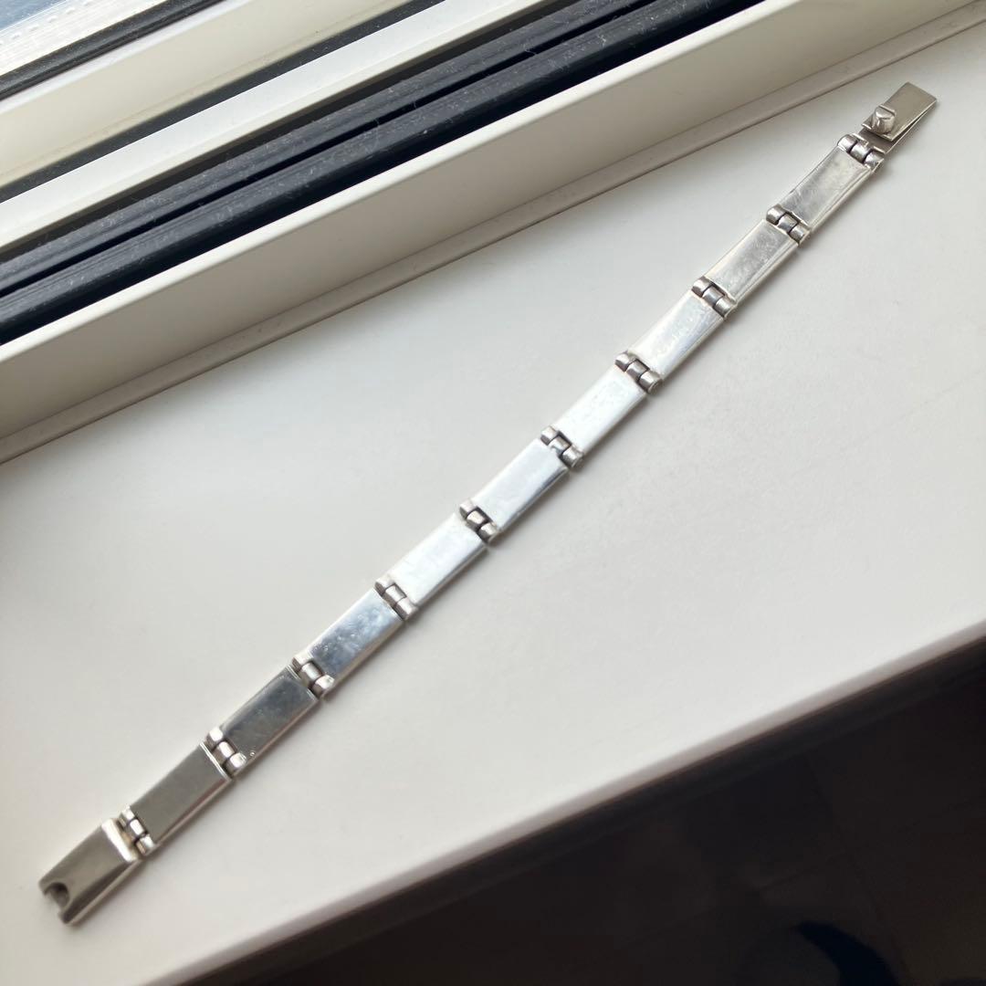 MEXICO シルバー925 ブレスレット ヴィンテージ メキシカンジュエリー