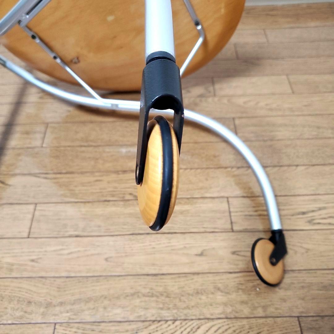 【北欧スタイル】キャスターワゴン　サイドテーブル アンティーク ヴィンテージ