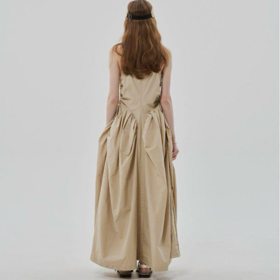 THE TOÉ montauk waist gather dress
