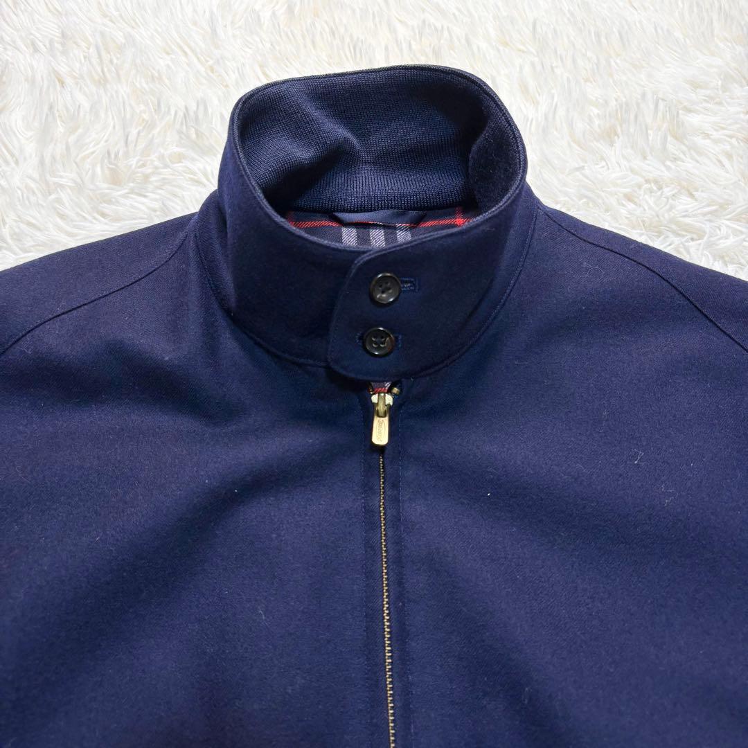 美品 希少 バーバリーズ 90s ハリントンジャケット ノバチェック ウール