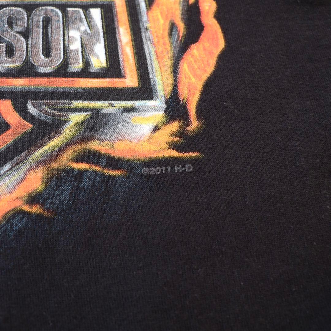 10s ハーレーダビッドソン TREASURE ヒョンソク着用 長袖 ロンT