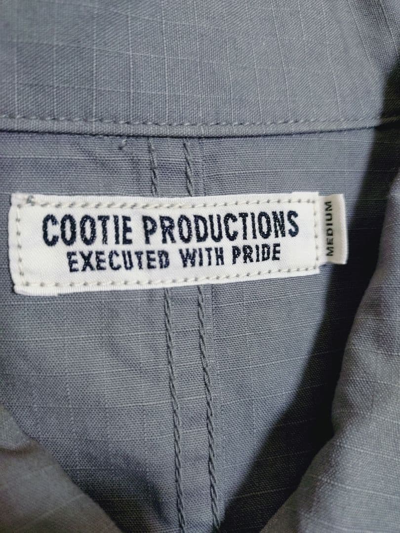 ジャケット・アウター COOTIE Ripstop Shop Coat Gray CTE-2S202