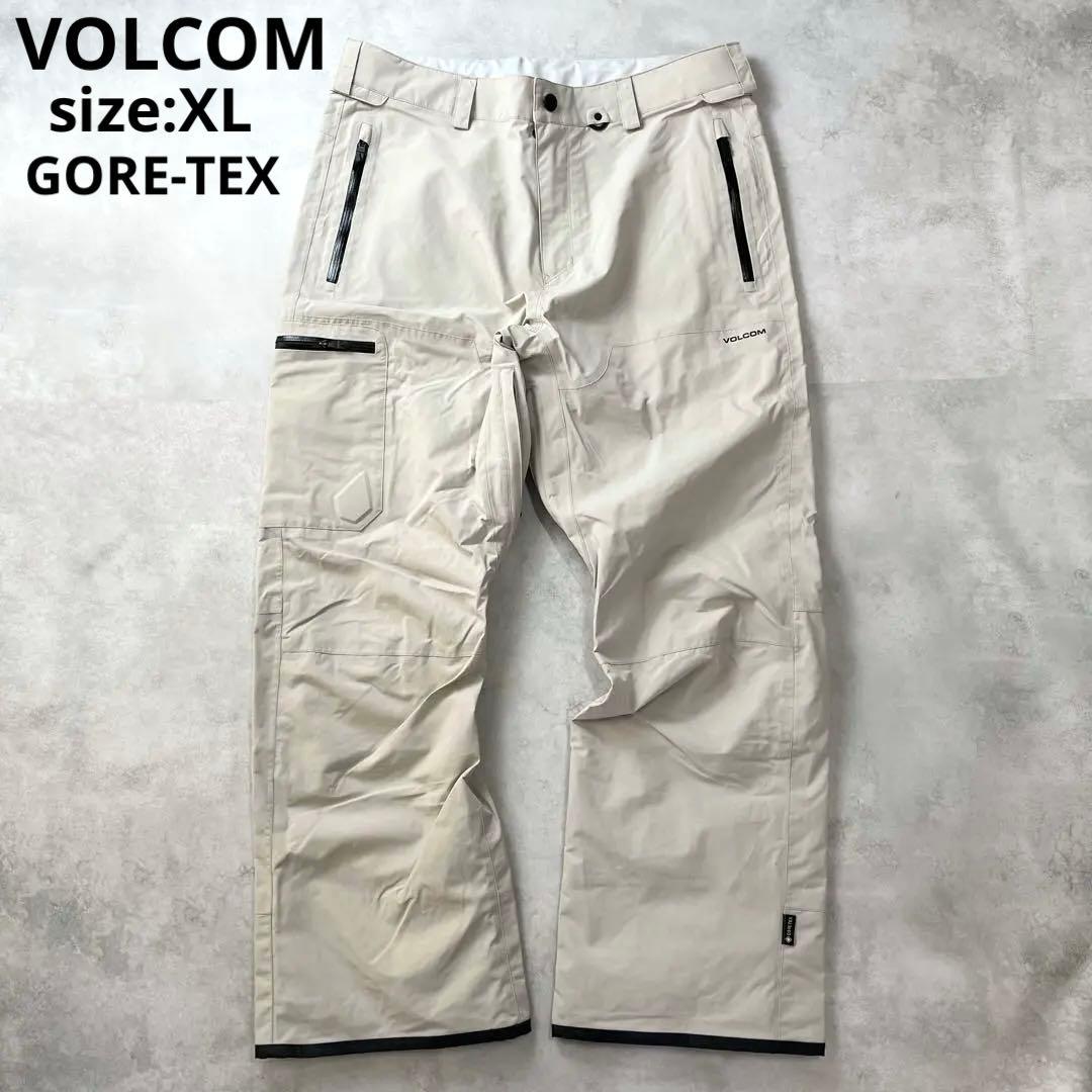 美品✨XLサイズ✨VOLCOM スノーボードパンツ GORETEX 撥水/防風
