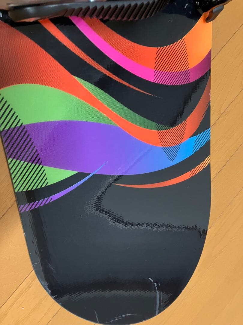 CSB スノーボード 147cm ビンディング、サロモンケース付き