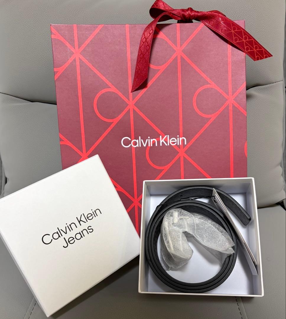  ベルトブラックレザーリバーシブルベルトギフトボックス付き