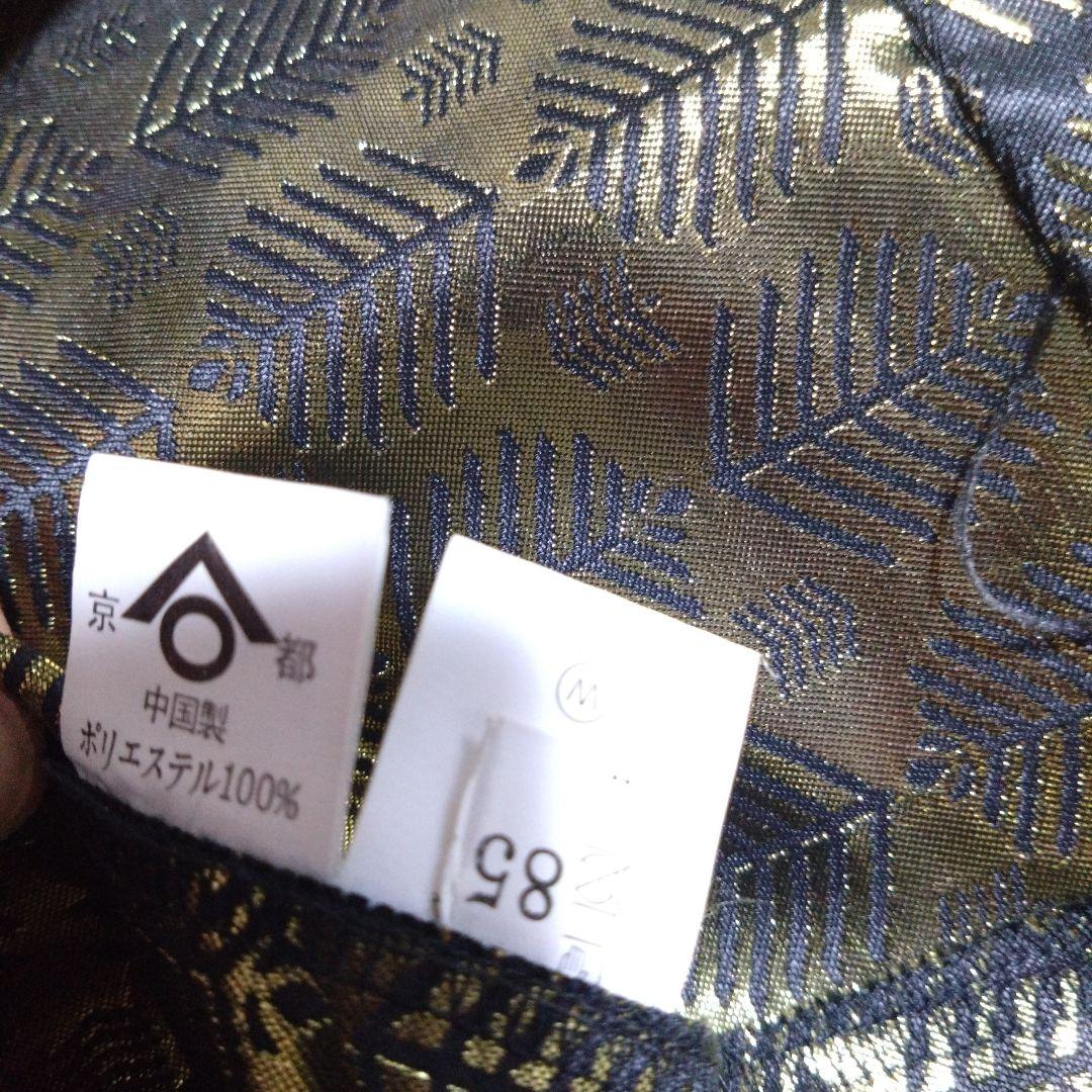 ジュニア男の子羽織袴セット 濃グレー/七宝黒金