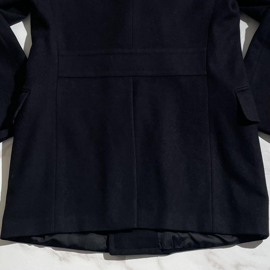 【極美品/M】GUCCI グッチ ロングコート トムフォード期 黒 メンズ44