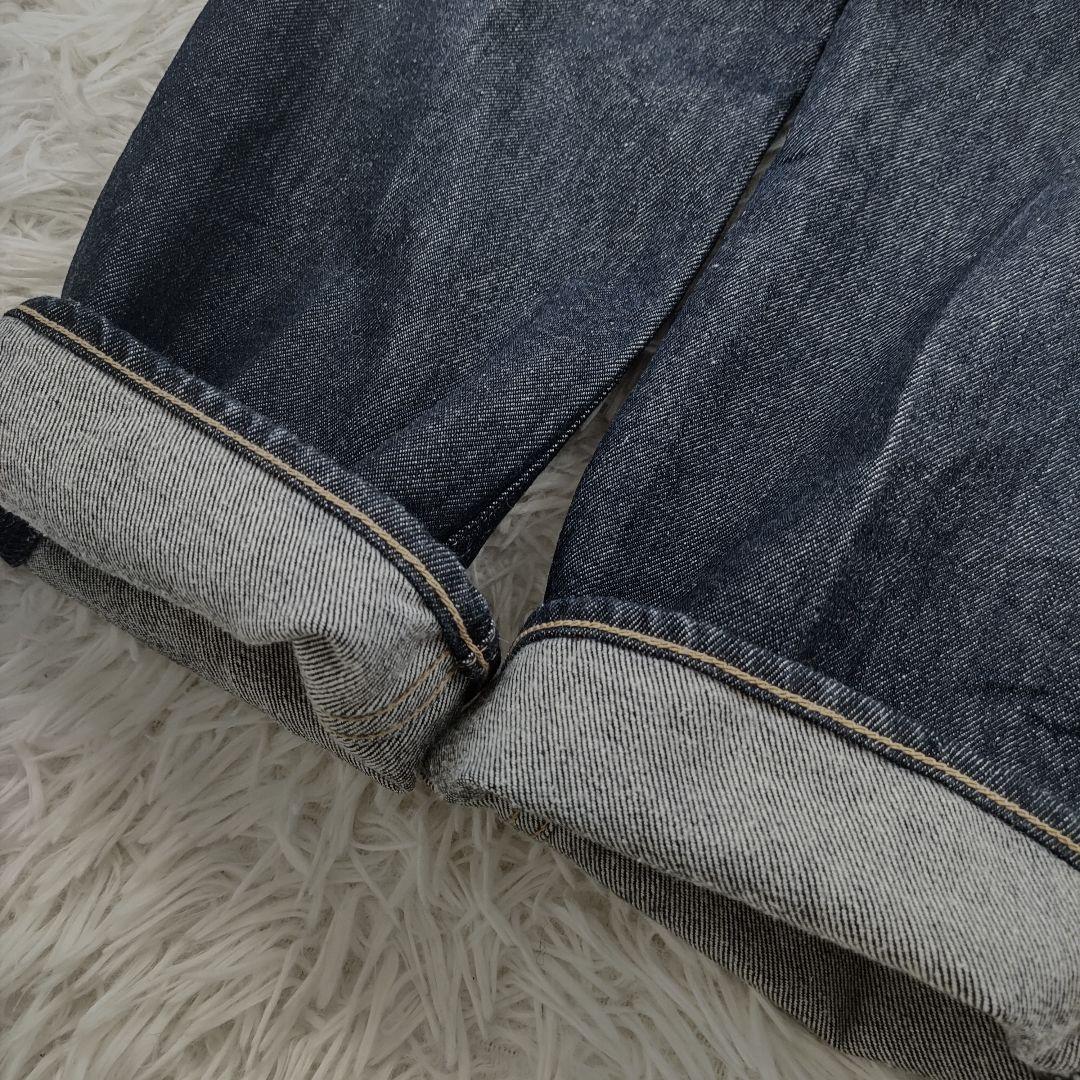 【美品】AURALEE オーラリー ハードツイストデニム 5ポケットパンツ 25