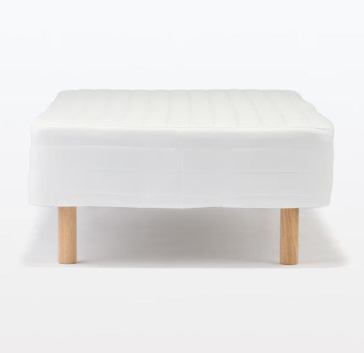 【お値下げ中❗️】無印良品　脚付マットレスポケットコイルスモール