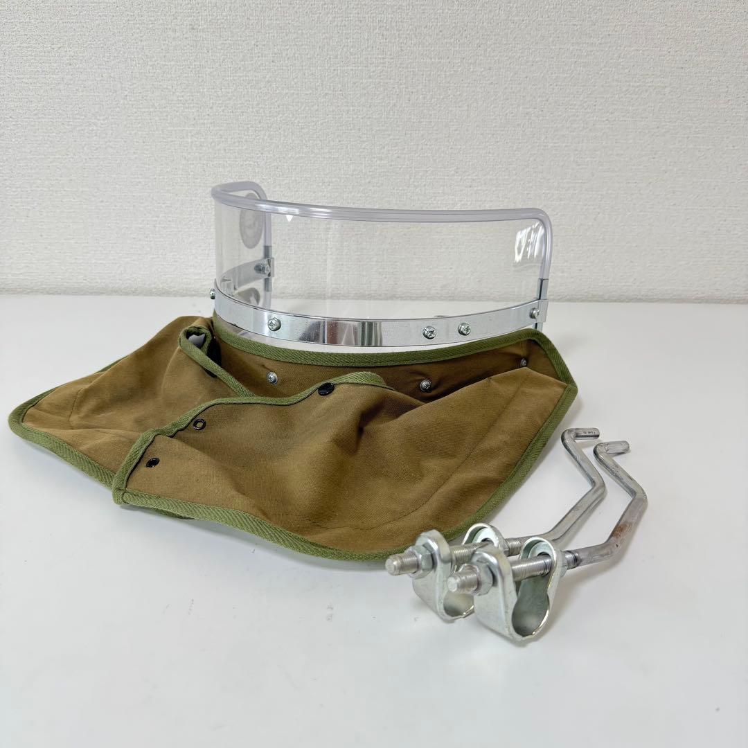 M*様 旭風防 短風防 クリア 布タレ ゼットファーザー 【DC0818-1】