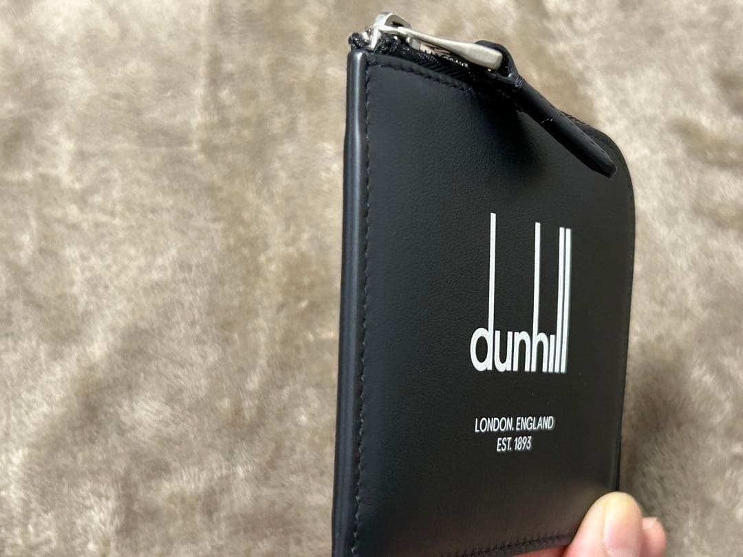 【新品未使用、定価27,500円】dunhill ダンヒル 本革 パース