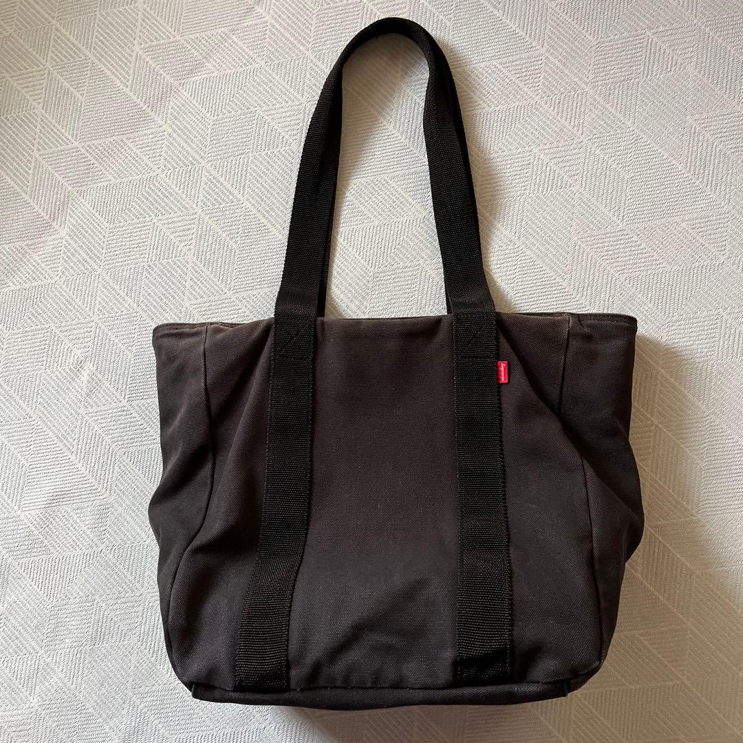 Supreme ブラック　キャンパス トートバッグ　20AW ボックスロゴ