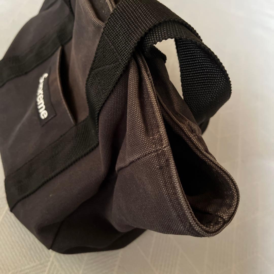 Supreme ブラック　キャンパス トートバッグ　20AW ボックスロゴ