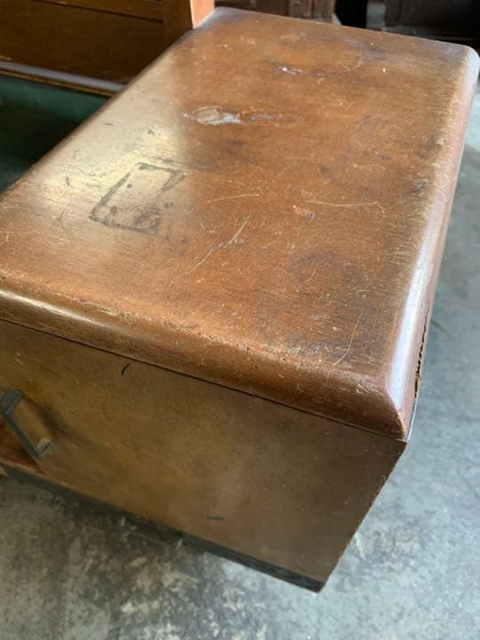 昭和　アンティーク　レトロ　ドレッサー　鏡台　姿見　ミラー　化粧台