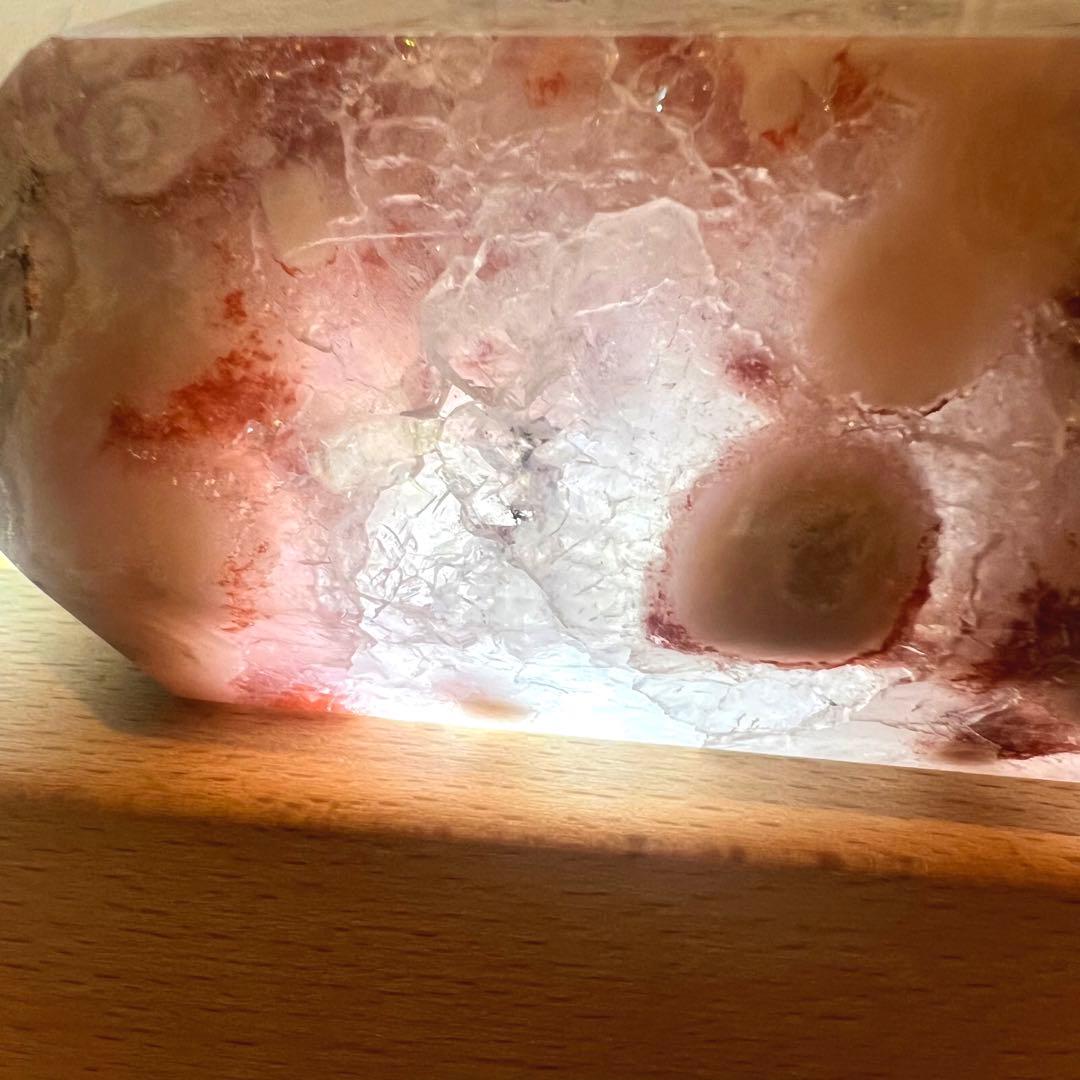 ⑰ピンクアメジスト♥️チェリーブロッサム♥️タワー♥️フラワーアゲート♥️桜瑪瑙♥️花瑪瑙