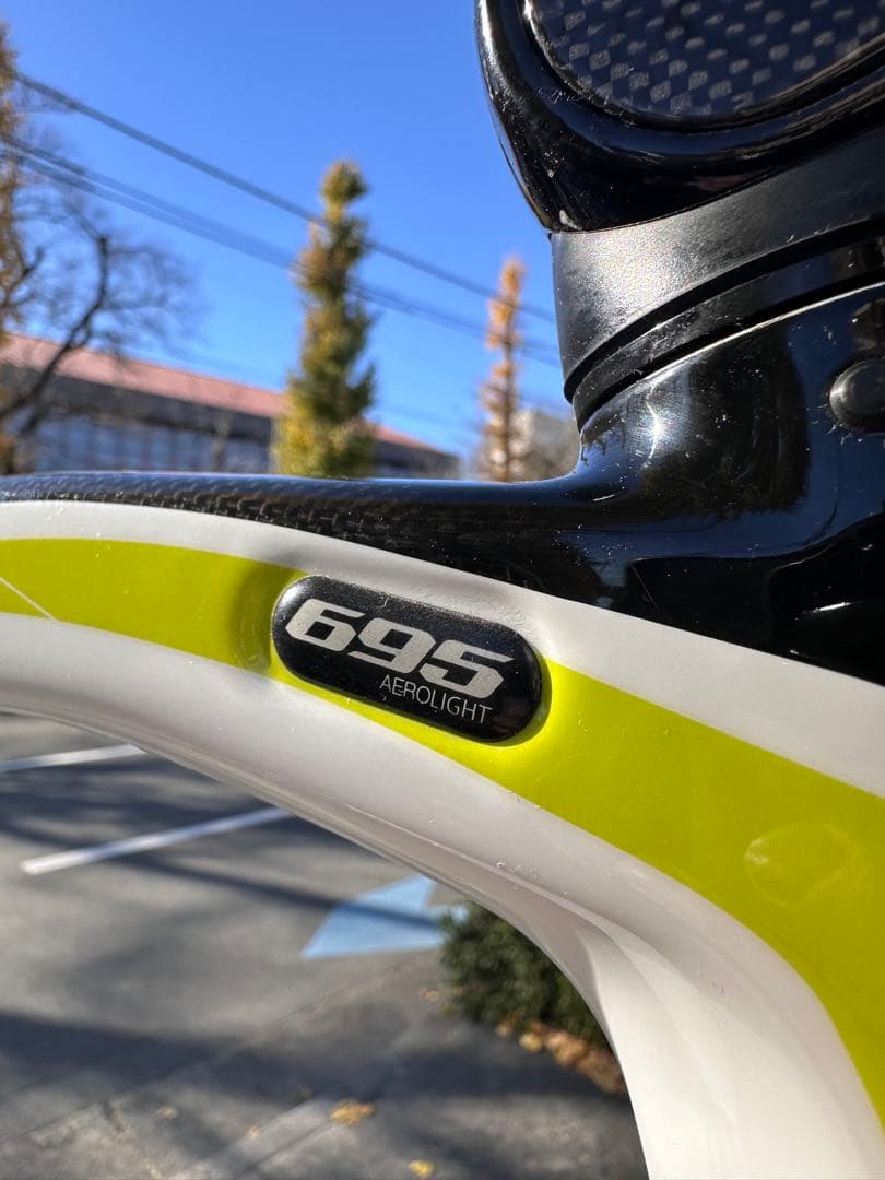 直取り18ok look695 Aerolight ルック フレームセット m