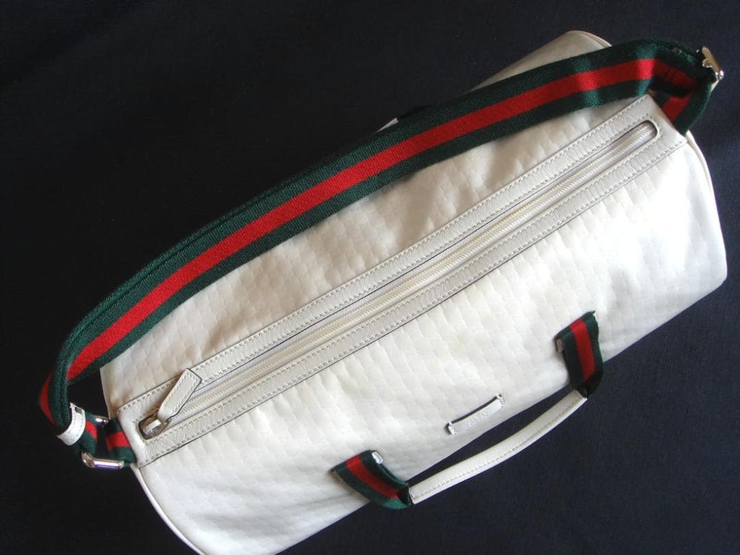 GUCCI グッチ シェリーライン ミニボストン ショルダーバッグ