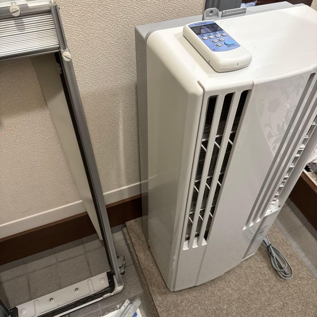 美品　コロナ CW-1620 窓用エアコン 2020年 リモコン付