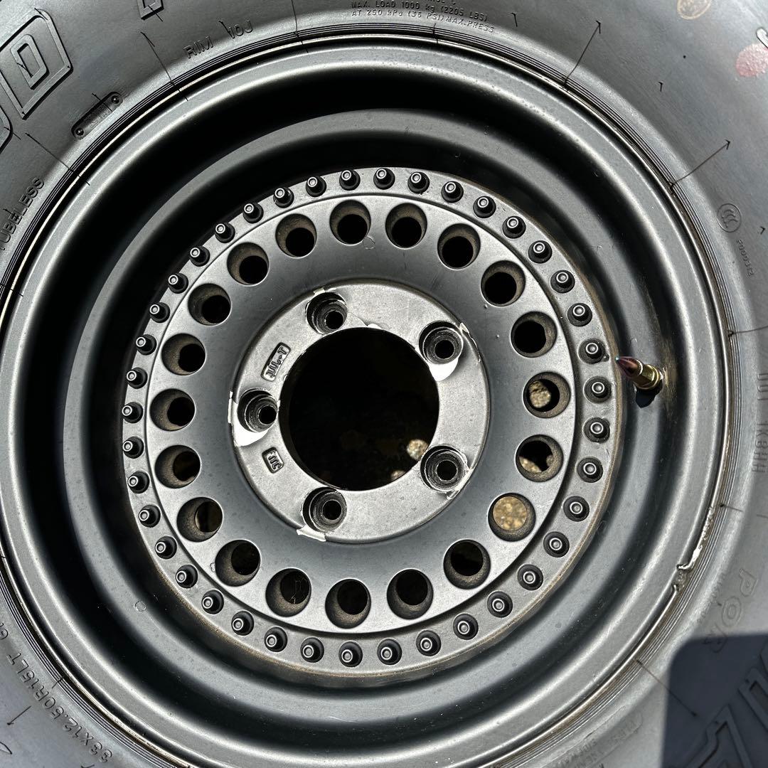 MAXTREK MUD TRAC 15インチタイヤホイールセット！4本 引き取り