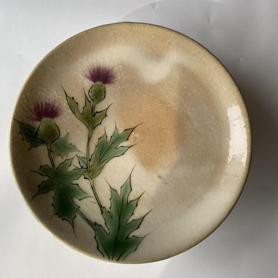 京焼　陶庵　台付小皿5点セット