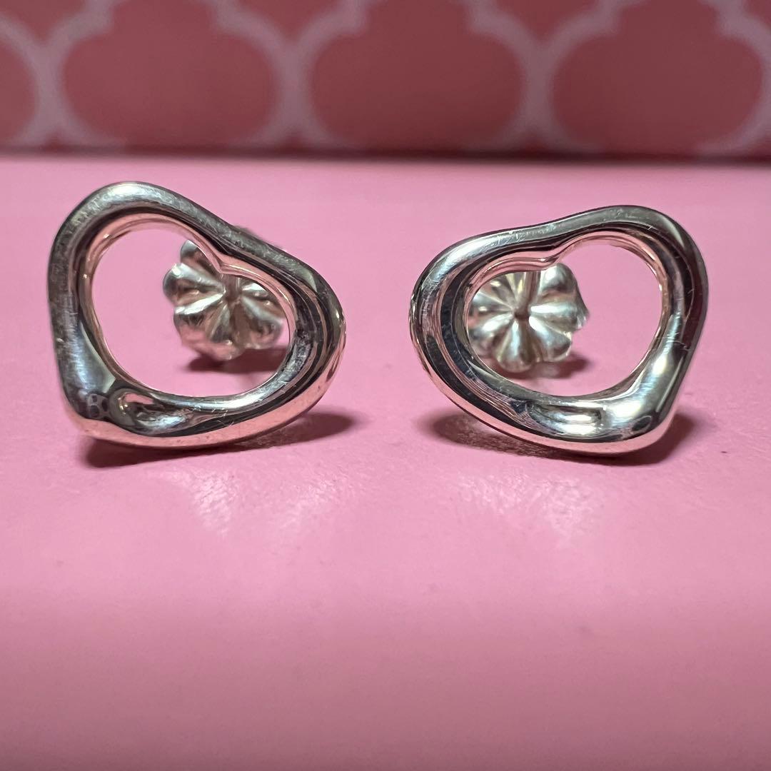 Tiffany ティファニー　オープンハート　ピアス