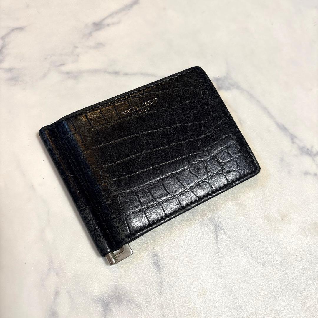 サンローラン マネークリップ カードケース