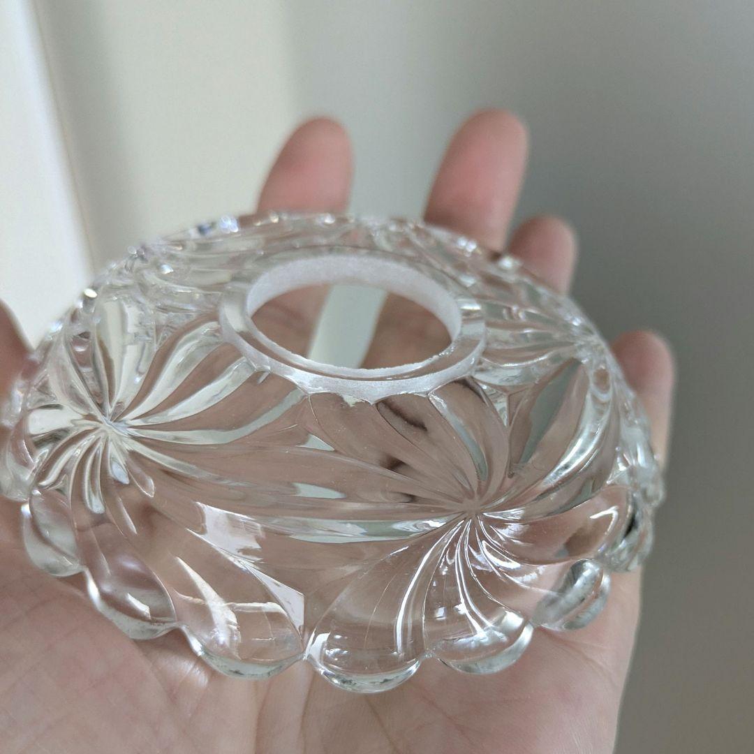 a.フランスアンティーク　オールドバカラ ミニシャンデリアシェード/ランプ